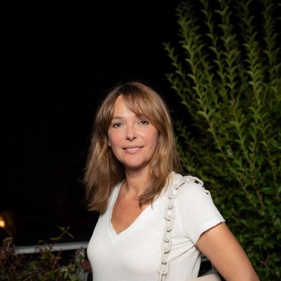 Sandrine Quétier - Personnalités lors du dîner de lancement du sac LOUMI par la maison Floriane Studio, à l'occasion de la fashion week de Paris. Le 27 septembre 2023