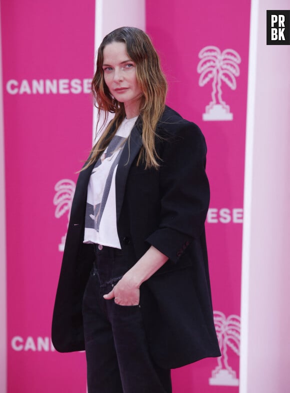 Rebecca Ferguson - Soirée d'ouverture de CanneSeries Saison 6 au Palais des Festivals de Cannes le 14 Avril 2023. © Denis Guignebourg/Bestimage