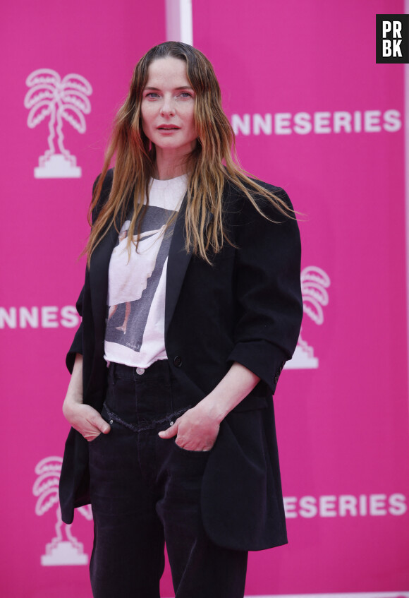 Rebecca Ferguson à CanneSeries au Palais des Festivals de Cannes le 14 Avril 2023. © Denis Guignebourg/Bestimage