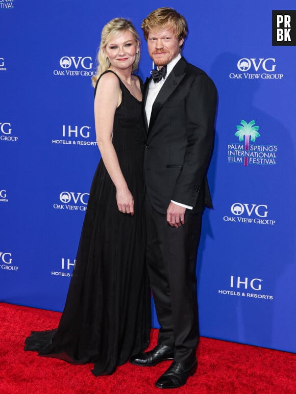 Kirsten Dunst et son mari Jesse Plemons - 35e Annual Palm Springs International Film Festival Film Awards.