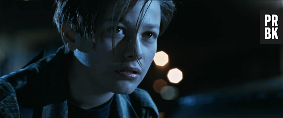 Edward Furlong dans "Terminator 2" de James Cameron en 1991.