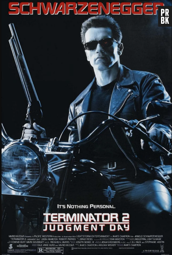 Affiche du film "Terminator 2" de James Cameron.