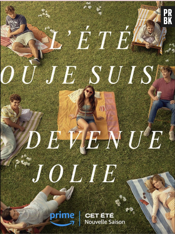 Affiche de la série Amazon Prime "L'été où je suis devenue jolie".