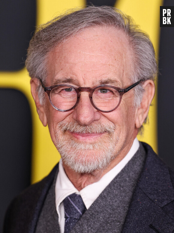 Des célébrités assistent à la projection spéciale de "Maestro" de Netflix au Academy Museum of Motion Pictures à Los Angeles. Sur la photo : Steven Spielberg



