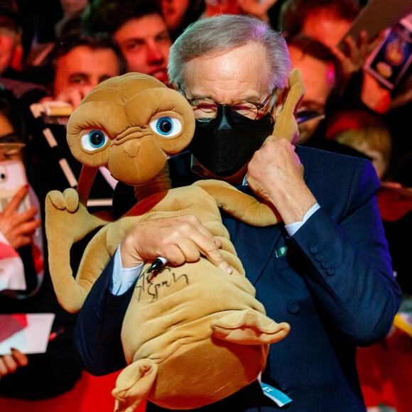 Steven Spielberg à la première du film "The Fabelmans" lors de la 73ème édition du festival international du film de Berlin (La Berlinale 2023), le 21 février 2023.