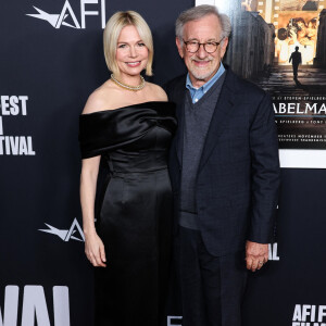 Michelle Williams, Steven Spielberg - Projection du film "The Fabelmans" lors de la cérémonie de clôture du festival AFI à Los Angeles, le 6 novembre 2022.