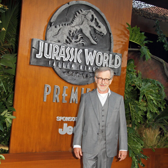 Steven Spielberg à la première de "Jurassic Park: Fallen Kingdom" au Walt Disney Concert Hall à Los Angeles, le 12 juin 2018.