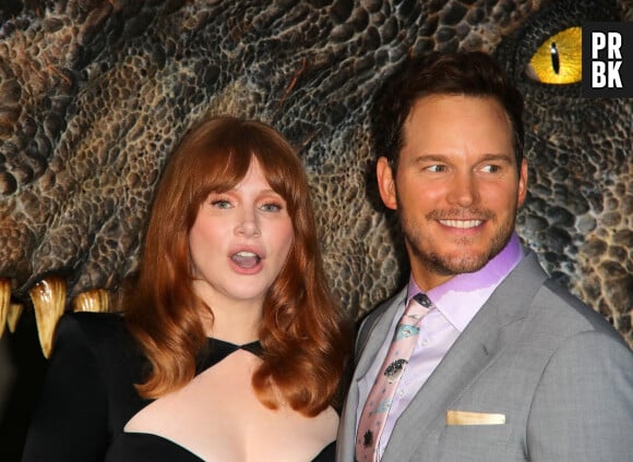 Chris Pratt, Bryce Dallas Howard à la première du film "Jurassic World Dominion" à Los Angeles, le 6 juin 2022.