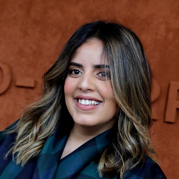 Inès Reg au village lors des Internationaux de France de Tennis de Roland Garros 2022 à Paris, France, le 5 juin 2022. © Dominique Jacovides/Bestimage