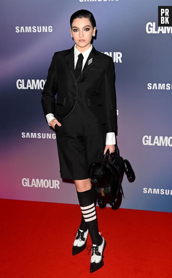 Emily Carey au photocall de la soirée "Glamour Women Of The Year Awards 2022" à Londres, Royaume Uni, le 8 novembre 2022.