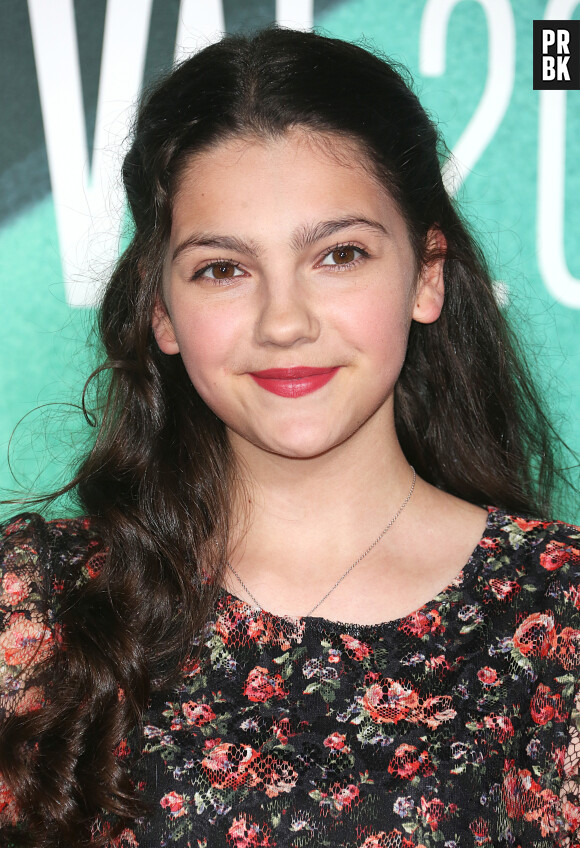 Emily Carey à l'avant-première du film "Thoroughbreds" au Festival du Film de Londres (BFI) à Londres, le 9 octobre 2017.