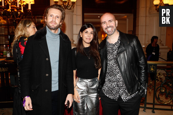 Exclusif - Philippe Lacheau, Reem Kherici, Julien Arruti lors de la soirée de gala de l'association "Princesse Margot" à l'hôtel InterContinental Paris. © Christophe Clovis/Bestimage