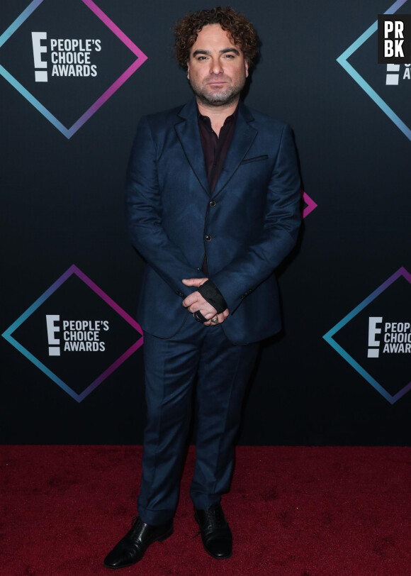 Johnny Galecki - Les célébrités posent lors du photocall de la soirée "People's Choice Awards" à Santa Monica.