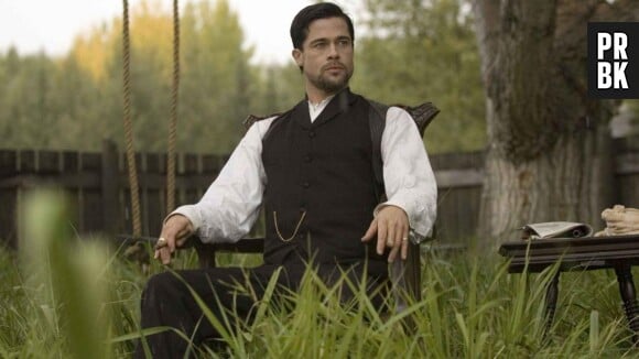 Brad Pitt dans L'Assassinat de Jesse James par le lâche Robert Ford.