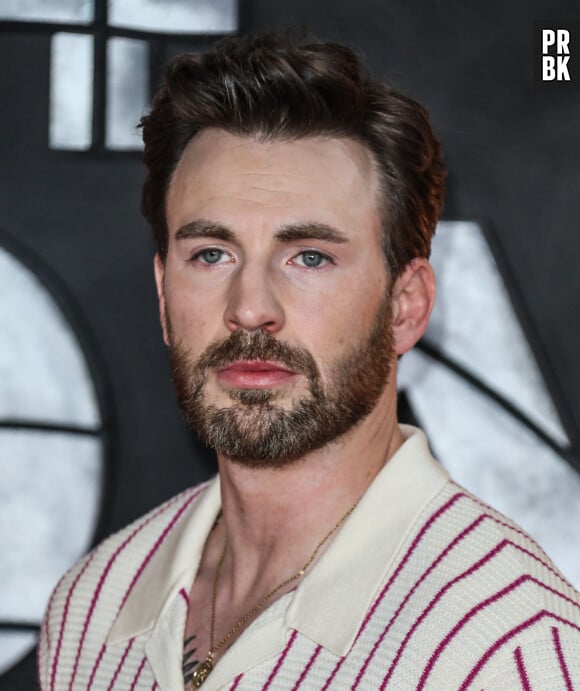 Chris Evans à la première du film "The Gray Man" à Londres, le 19 juillet 2022. 