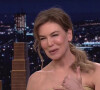 Renée Zellweger sur le plateau de l'émission "The Tonight Show Starring Jimmy Fallon" à New York, le 8 mars 2022.