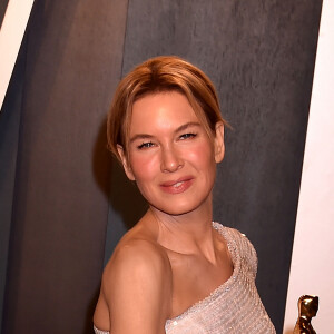 Renée Zellweger, lauréate du prix de l'actrice dans un rôle principal pour "Judy" - People à la soirée "Vanity Fair Oscar Party" après la 92ème cérémonie des Oscars 2020 au Wallis Annenberg Center for the Performing Arts à Los Angeles, le 9 février 2020.