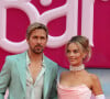 Ryan Gosling et Margot Robbie à la première du film Barbie à Londres