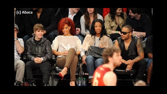 Bieber, Rihanna, Beyoncé ... Toutes les stars étaient au NBA All Star Game 2011 (photos)