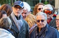 Hommages à Michel Blanc lors de ses obsèques à Paris