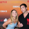 Madelyn Cline, Austin North - Première de la saison 3 de la série Netflix "OBX 3 Outer Banks" à Westwood.