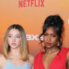 Madelyn Cline, Carlacia Grant, Madison Bailey - Première de la saison 3 de la série Netflix "OBX 3 Outer Banks" à Westwood.