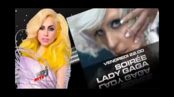 Soirée spéciale Lady Gaga sur NRJ Hits ce soir ... bande annnonce