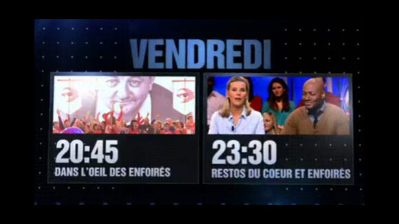 TF1 et sa soirée spéciale ''Enfoirés'' ce soir ... VIDEO