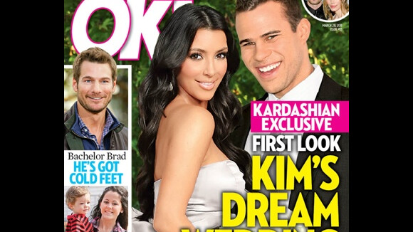 Kim Kardhashian... son futur mari la trompe