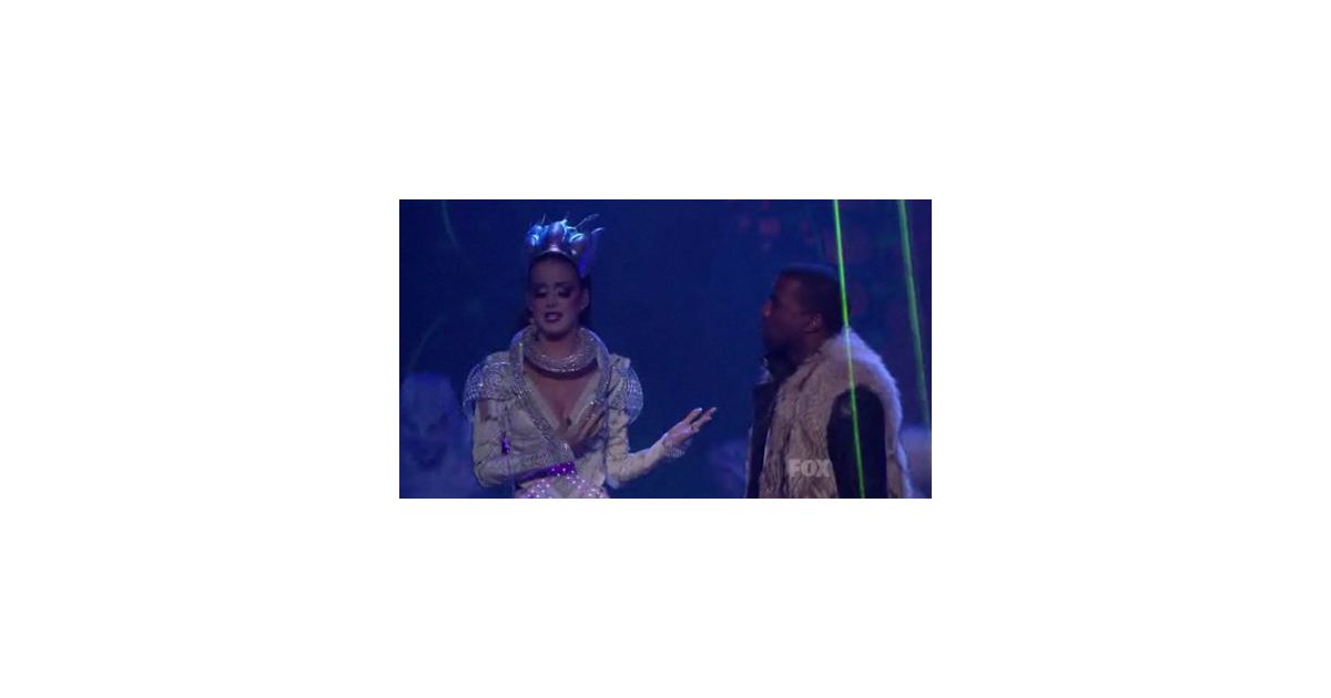 Katy Perry et Kanye West ... E.T en live, c'est impressionnant (vidéo ...