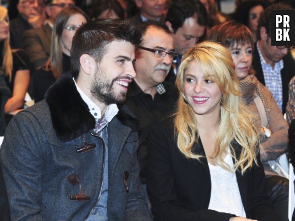 Shakira et son futur mari Gerard Piqué