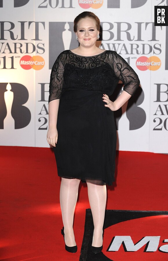 Adele, sur le tapis rouge