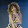 Rihanna sur scène : chaleuuur !