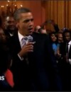 Barack Obama chante Sweet Home Chicago