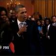 Barack Obama chante Sweet Home Chicago