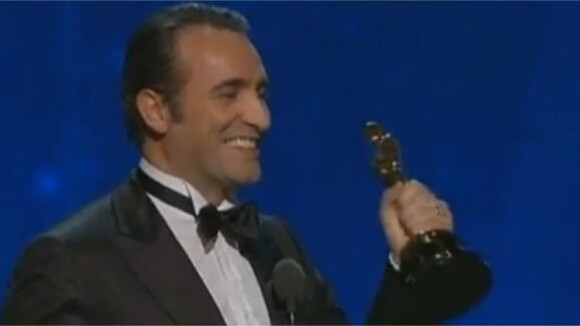 Jean Dujardin Oscar du Meilleur acteur : "oh p*tain" (VIDEO)