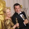 Jean Dujardin et Meryl Streep oscarisés