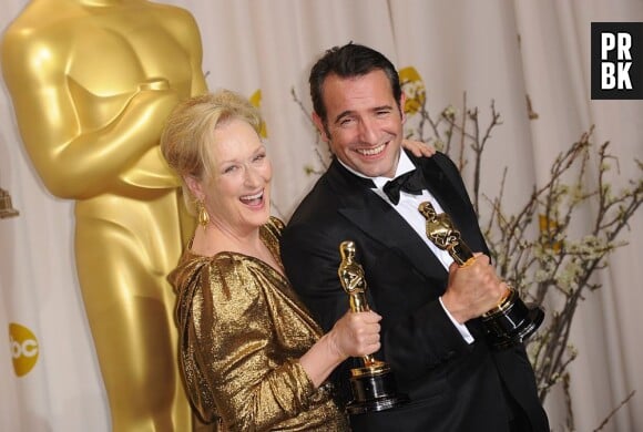 Jean Dujardin et Meryl Streep oscarisés