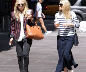 Les soeurs Olsen ont un style très différent à la ville !