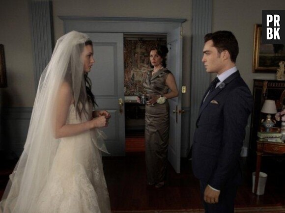 Chuck et Blair lors du mariage de la belle