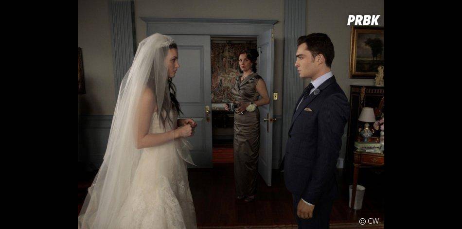 Scenes De Mariage Serie Chuck et Blair lors du mariage de la belle - Purebreak