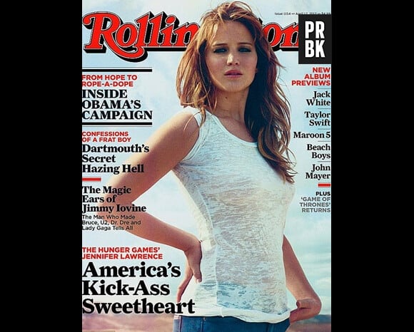 Jennifer Lawrence en une de Rolling Stone