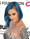 Katy Perry en mode  Schtroumpfette 