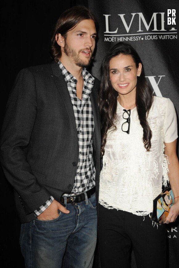 Demi Moore et son ex mari Ashton Kutcher