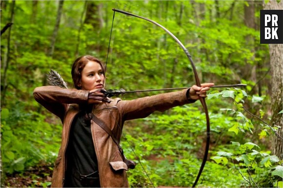 Katniss alias Jennifer Lawrence dans Hunger Games