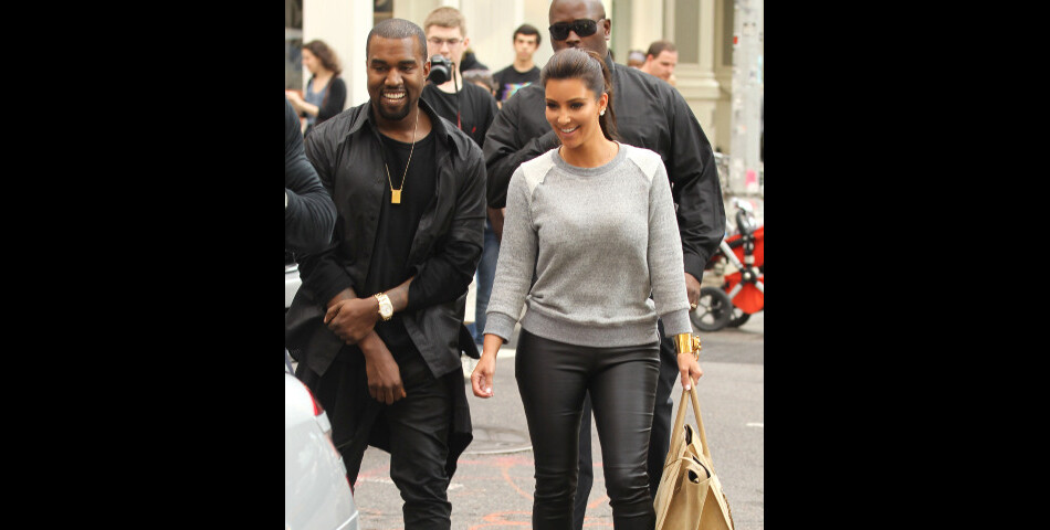 Kim Kardashian et Kanye West profitent du temps passé ensemble