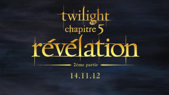 Twilight 4 partie 2 "Déception" : L'affiche teaser, mais sans Robert Pattinson ni Kristen Stewart ! (PHOTO)