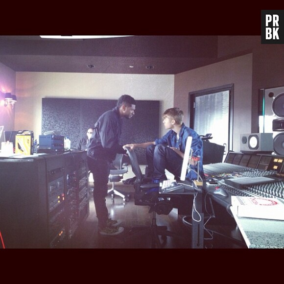 Justin Bieber, de retour en studios avec Usher