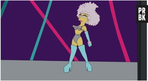 La version animée de Lady Gaga a aussi des tenues de folie !