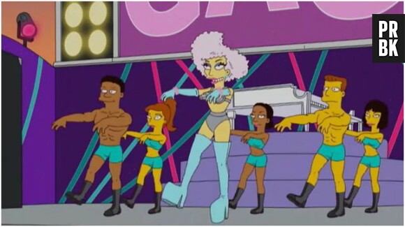 Lady Gaga se moque d'elle-même dans Les Simpson
